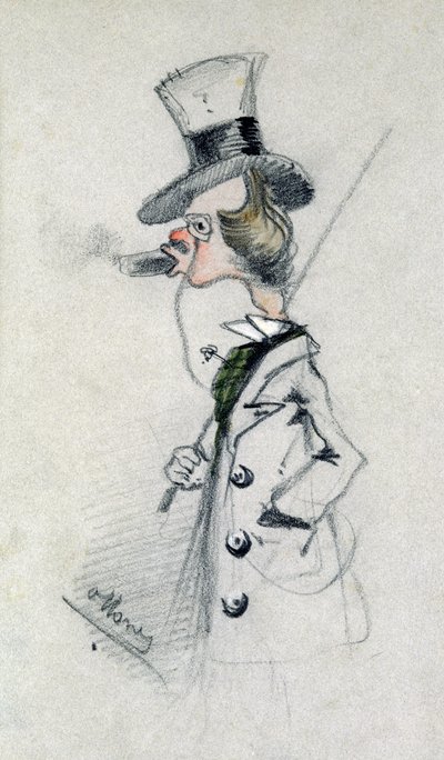 Dandy with a Cigar by Claude Monet